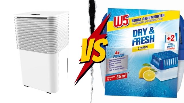 Dezumidificator electric vs absorbant de umiditate