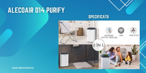 AlecoAir D14 PURIFY specificatii