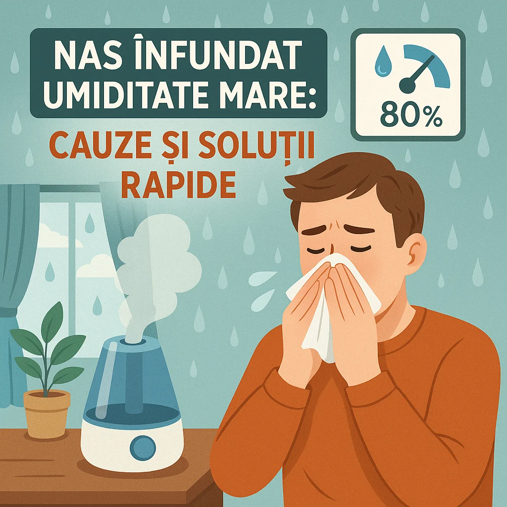 Cum explică știința legătura dintre aerul umed și nasul înfundat